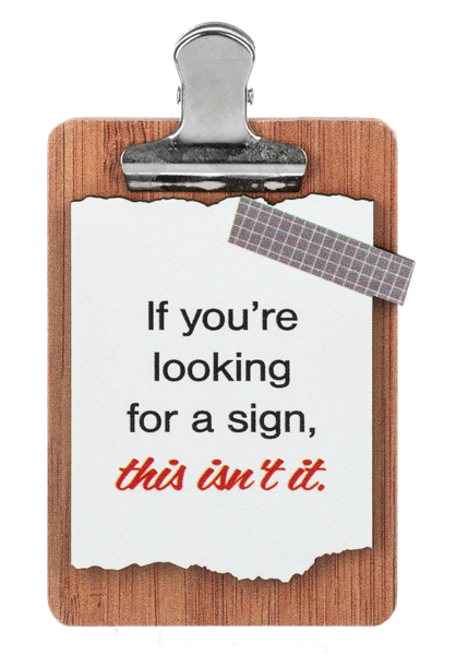 Office Talk Mini Clipboard