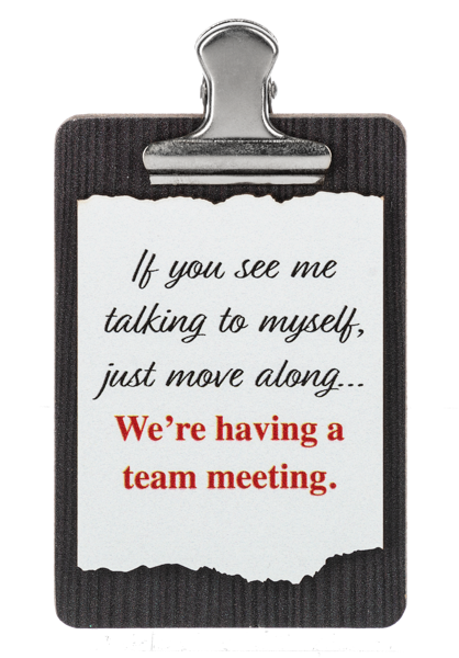Office Talk Mini Clipboard