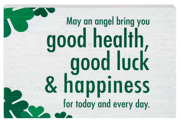 Irish Blessing Block Talk