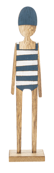 Vintage Beach Couple Figures