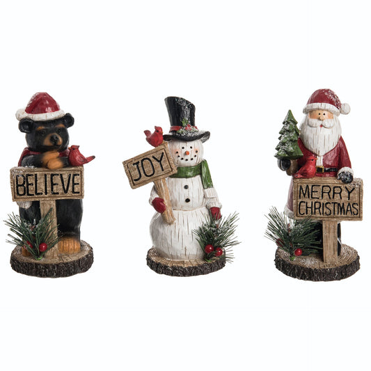Resin Christmas Figure