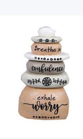 Resin Stacked Rocks Decor (CLEARANCE)