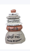 Resin Stacked Rocks Decor (CLEARANCE)