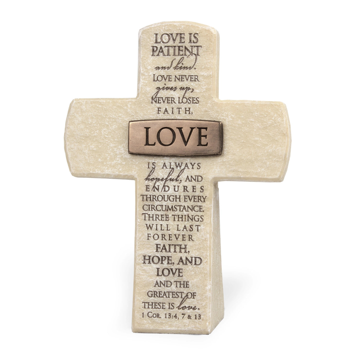 LOVE Tabletop Cross