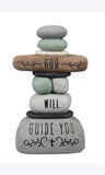Resin Stacked Rocks Decor (CLEARANCE)