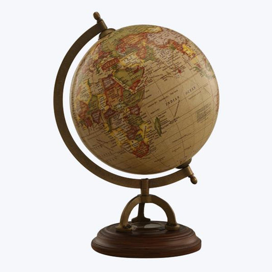 Decorative Globe on Wood Base