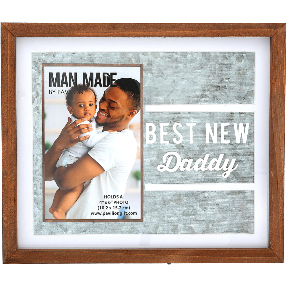 DAD Frame with Galvanized Metal Accents