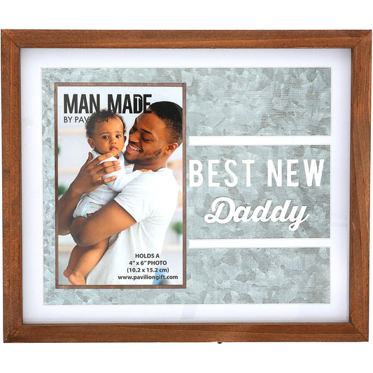 DAD Frame with Galvanized Metal Accents
