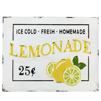 LEMONADE Enamel Wall Sign (CLEARANCE)