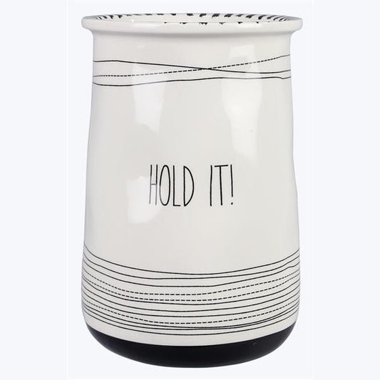 Ceramic Utensil Crock