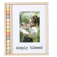 Rainbow Collection Beaded Photo Frame