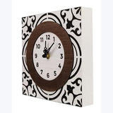 Wood HOME Sign w/Clock