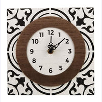 Wood HOME Sign w/Clock