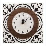 Wood HOME Sign w/Clock