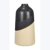 Ceramic Black-dipped Vase