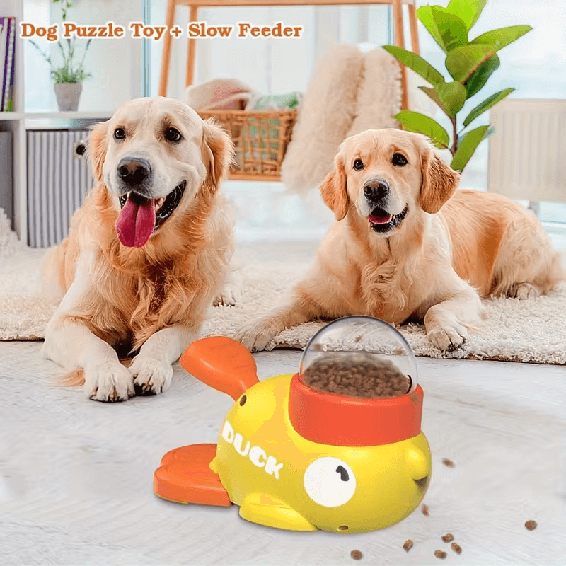 Interactive Duck Feeder – Peck & Play for Curious Pets!