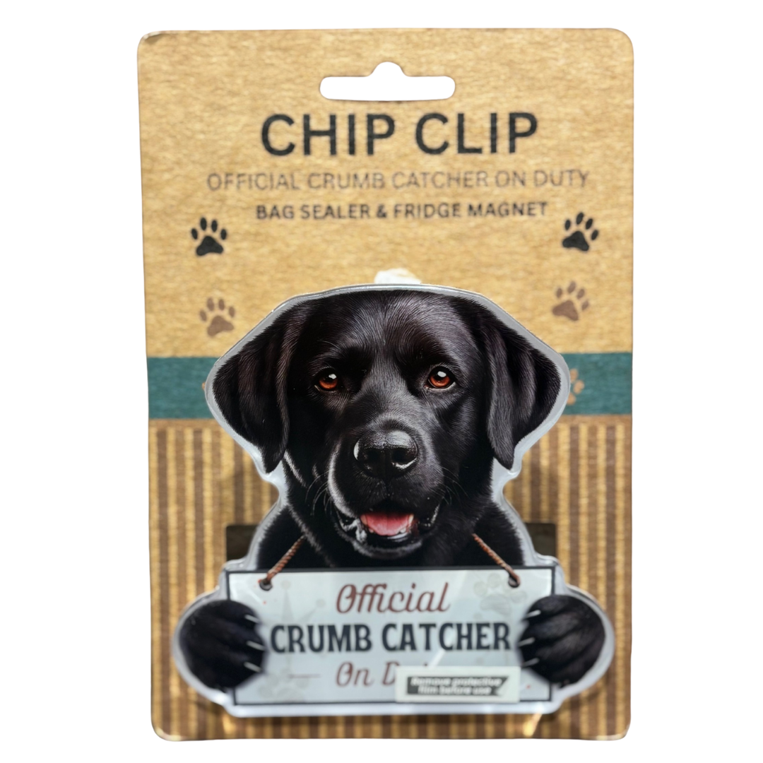 PET LOVERS Chip Clip and Fridge Magnet