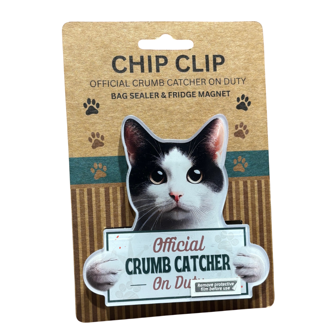 PET LOVERS Chip Clip and Fridge Magnet