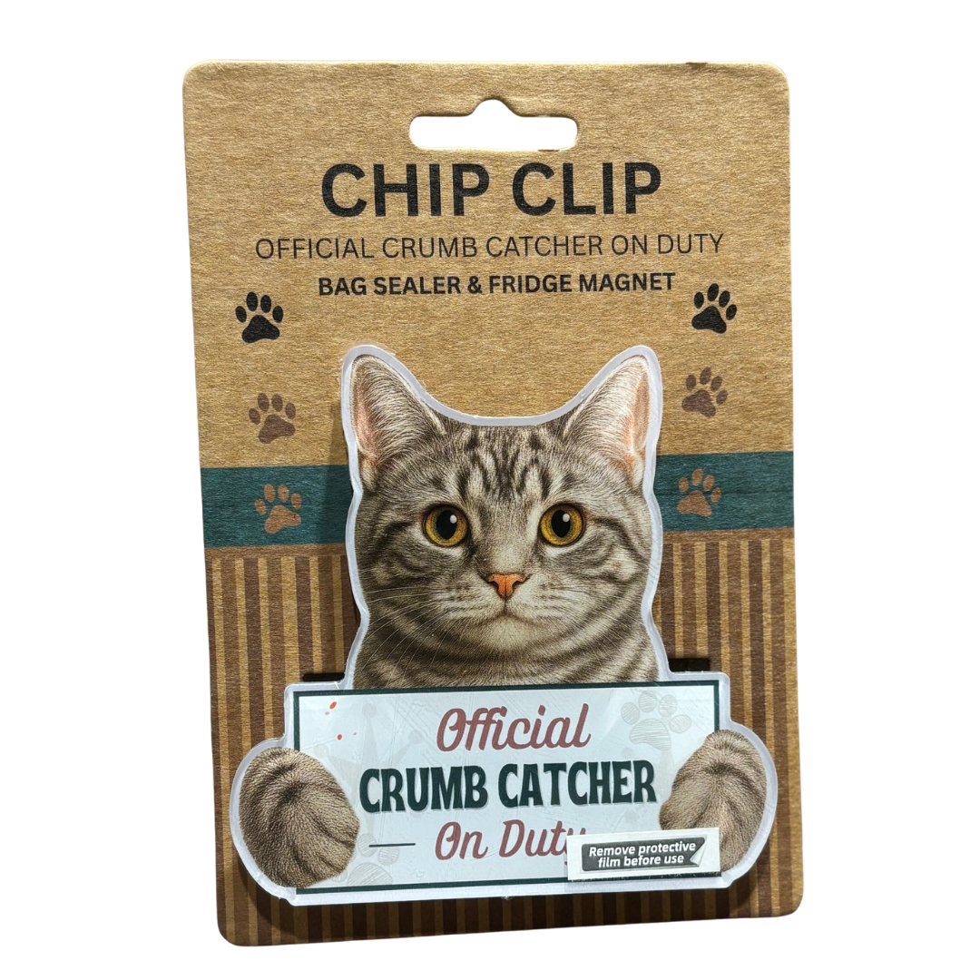 PET LOVERS Chip Clip and Fridge Magnet