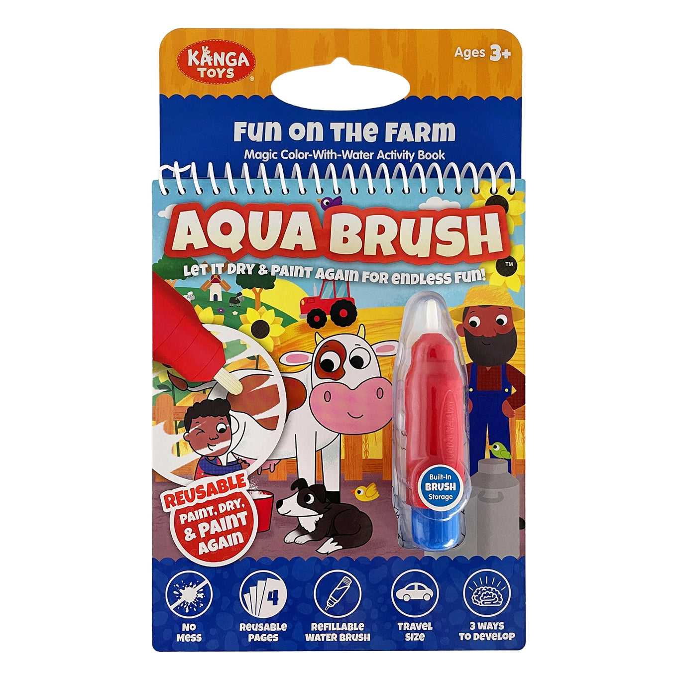 Aqua Brush Color with Water Set