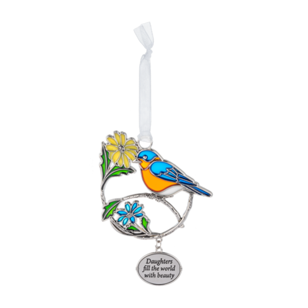 Blooms & Birds Ornament