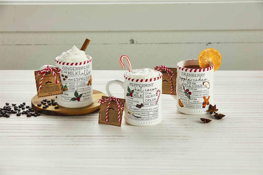 Mud Pie Holiday Recipe Mug