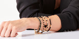 Black & Gold Bracelet Set