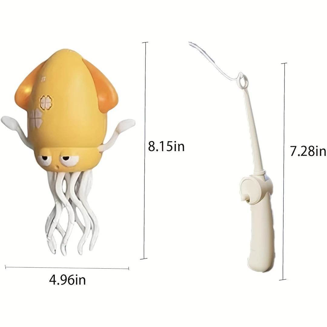 Electric Dancing Octopus Toy – Obstacle Avoidance, LED Lights, Music & Swing for Kids and Gifts