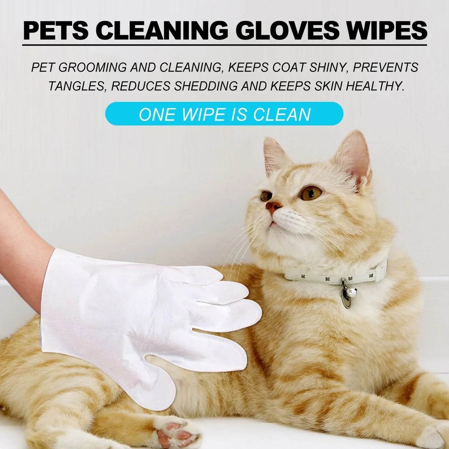 2-in-1 Pet Gloves – Gentle Massage + Odor Elimination in One!