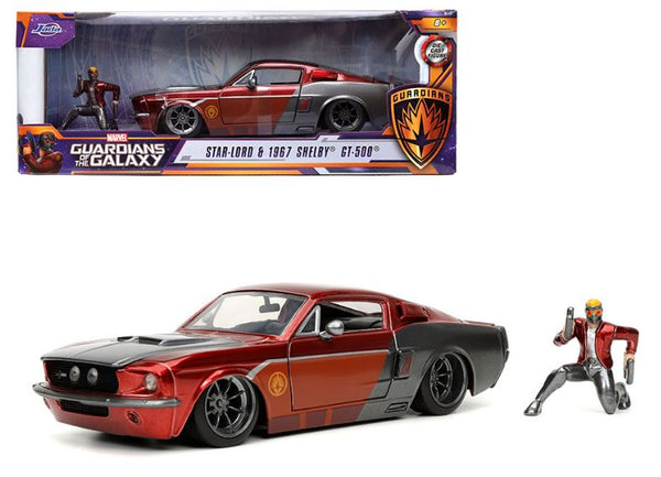 Jada Guardians of the Galaxy Mustang Shelby GT500 w/Star Lord (1