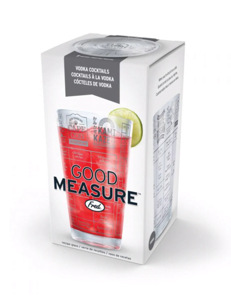Good Measure Recipe Glass