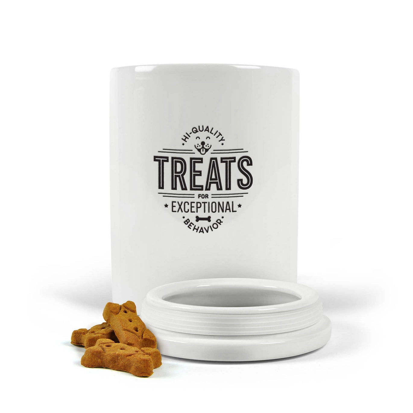 HOWLIGANS Pet Treat Jar