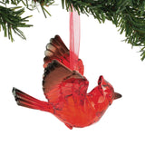 Acrylic Cardinal Ornament