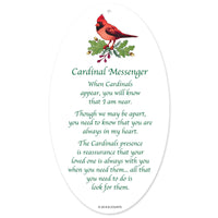 Acrylic Cardinal Ornament