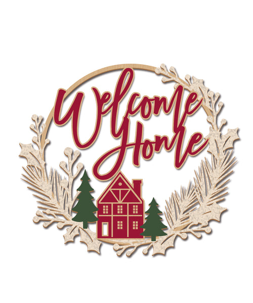 WELCOME HOME Wreath
