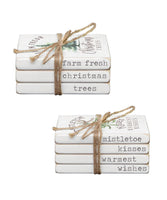 Christmas Book Blocks