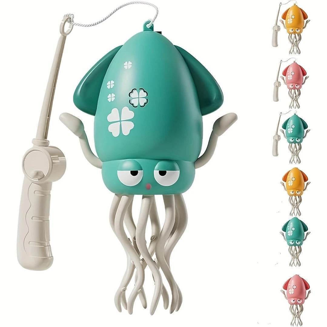 Electric Dancing Octopus Toy – Obstacle Avoidance, LED Lights, Music & Swing for Kids and Gifts