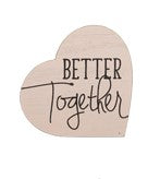 Valentine Tabletop Heart Block (CLEARANCE)