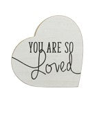 Valentine Tabletop Heart Block (CLEARANCE)
