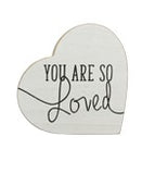 Valentine Tabletop Heart Block (CLEARANCE)