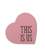 Valentine Tabletop Heart Block (CLEARANCE)
