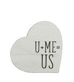 Valentine Tabletop Heart Block (CLEARANCE)