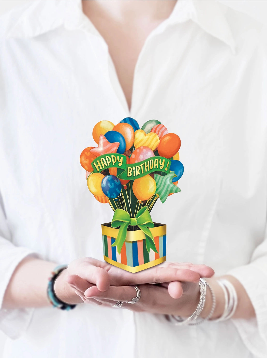 Pop-up Mini-Bouquet Card
