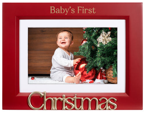 BABY'S FIRST CHRISTMAS Frame
