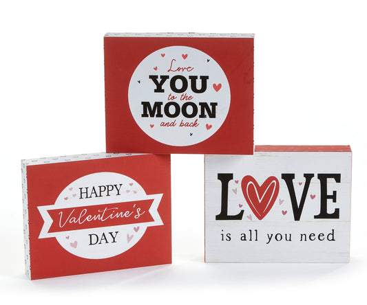 Valentine Desk Block