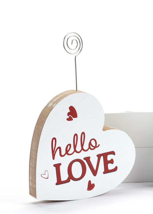 Solid Heart Photo Block
