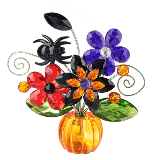 Halloween Spider Posy Pot