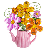 Daisy Teapot Posy Pot