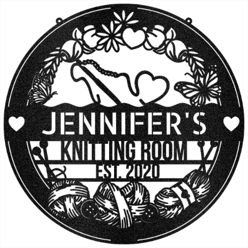 CRAFT ROOM Custom Metal Sign