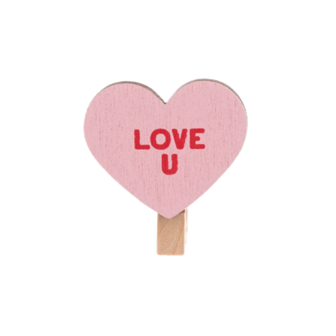 Candy Heart Clip
